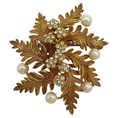 vintage dior brooch|christian Dior brooch for sale.